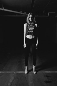 Danielle Goudreau of Mode Models x100s fashion shoot